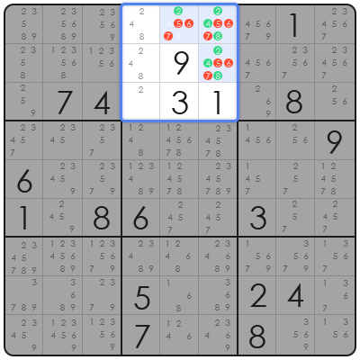 web sudoku evil level 4